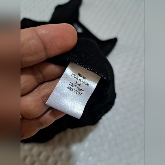 APT 9 Women Blause  Sequin Size M black - Picture 4 of 8